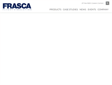 Tablet Screenshot of frasca.com